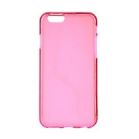 Чехол для моб. телефона Drobak для Apple Iphone 6 Pink Clear /Elastic PU/ (210288) (210288)