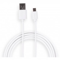 Дата кабель Vinga Rainbow M White USB 2.0 AM – Micro USB Тип B 1.0м (CUM0100WH)