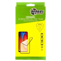 Стекло защитное Dengos Ceramic Film для Samsung Galaxy M32 (black) (TGCF-08)