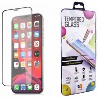 Стекло защитное Drobak Apple iPhone 12 Pro Max (Black) (222294) (222294)