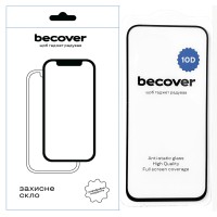Стекло защитное BeCover Google Pixel 8a 10D Black (711491)
