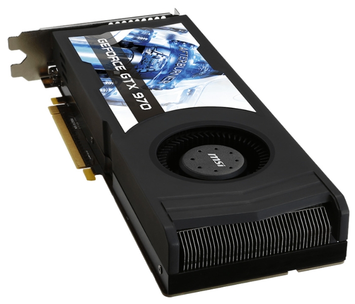 Видеокарта MSI GeForce GTX970 4Gb GDDR5 (GTX 970 4GD5 OC) 1076MHz ...