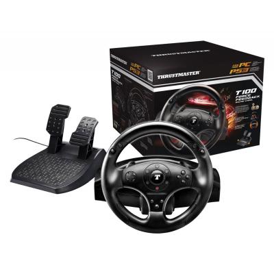 Руль ThrustMaster T100 FFB Racing wheel PS3 & PC (4060051) купить в ...