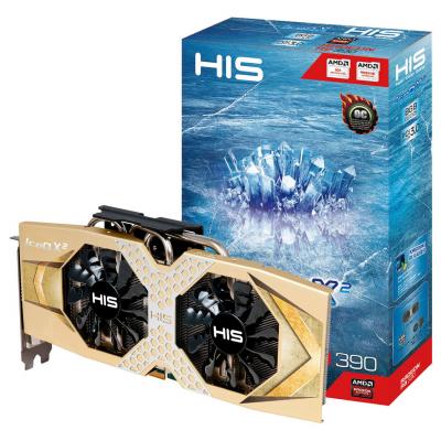 Iceq X2 R9 390 X2 Видеокарта HIS Radeon R9 390 8192Mb IceQ X2 OC