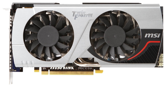 Видеокарта MSI GeForce GTX560 Ti, 1Gb DDR5 (N560GTX-Ti Hawk