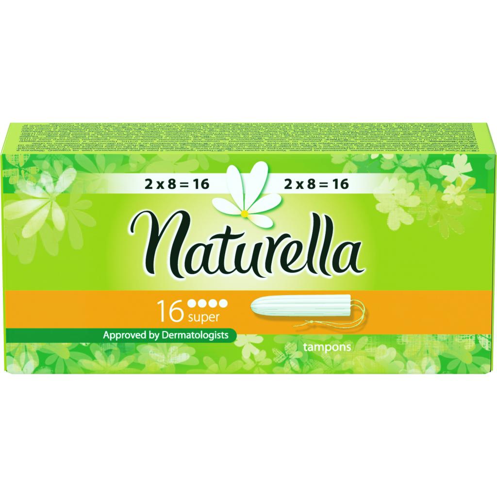 Naturella тампоны жен гигиенические 16шт camomile Super Duo/16 (4015400203407)