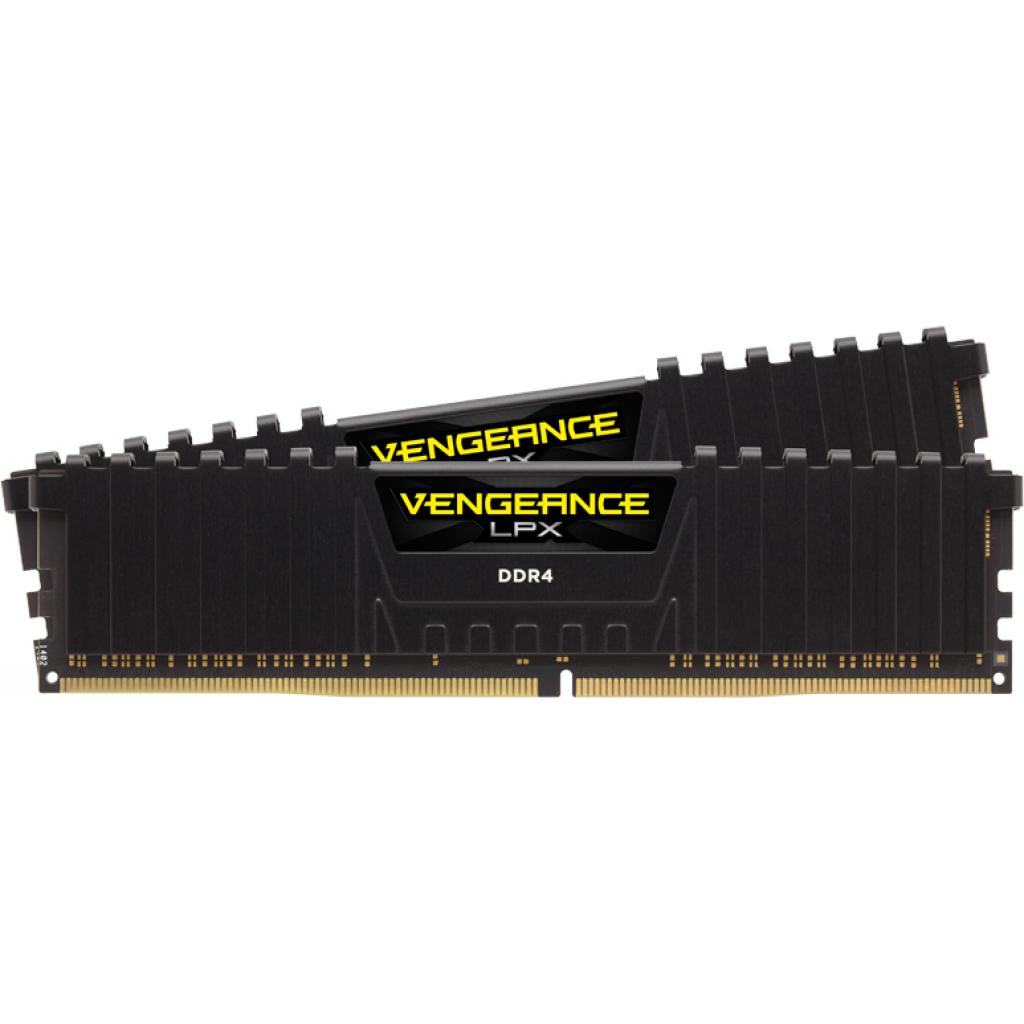 メモリー CORSAIR Vengeance DDR4 3000Mhz (8GBx2) Модуль памяти DDR4 8GB (2x4GB) 3000 MHz Vengeance LPX Black
