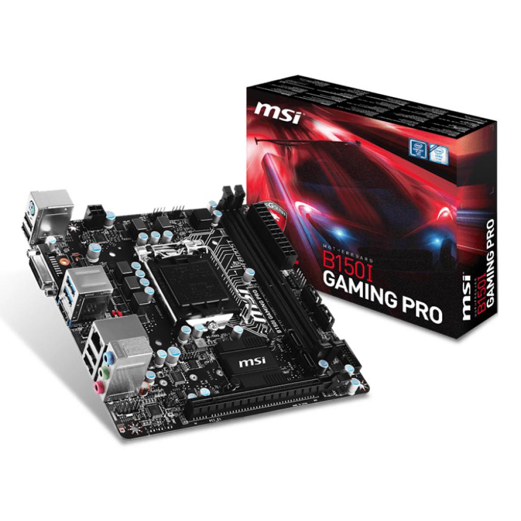 Материнская плата MSI B150I GAMING PRO Фото: Материнская плата MSI B150I GAMING PRO