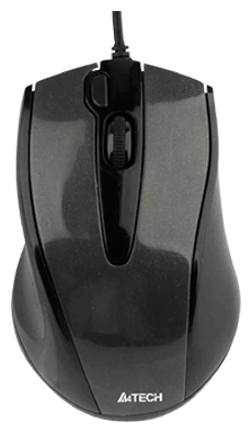 Фото: Мышь A4Tech N-500F black, USB V-TRACK