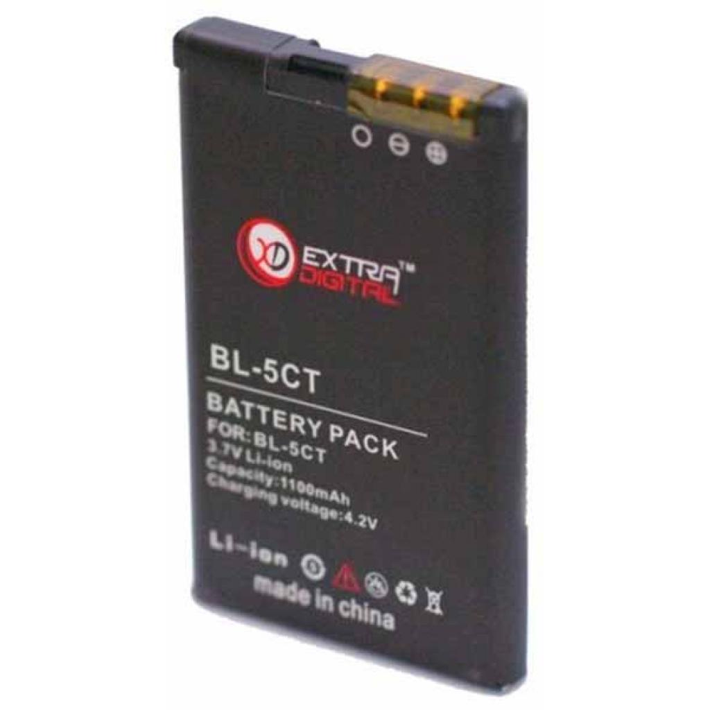 Аккумулятор Nokia BL-5CT, Extradigital, 1100 mAh (BMN6275) купить в ...
