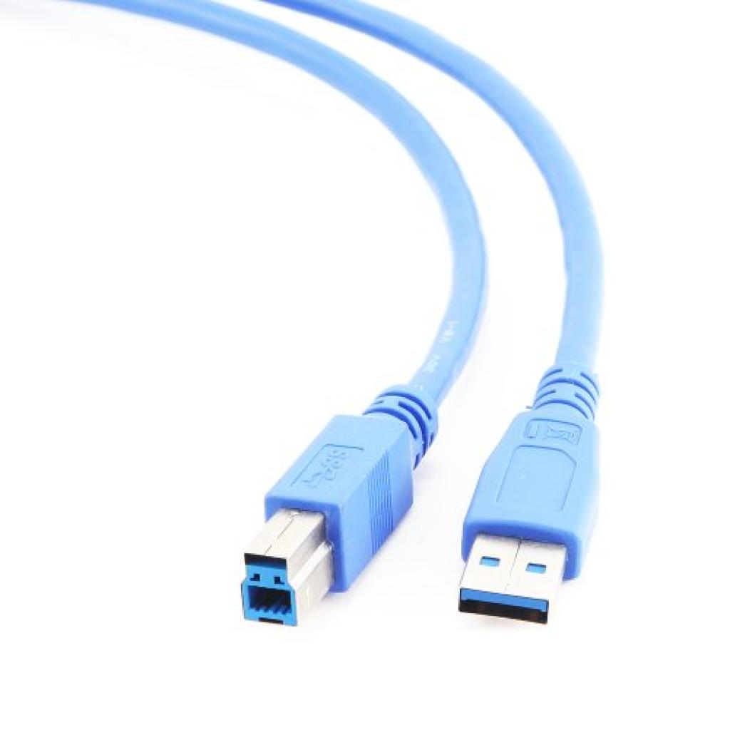 Кабель USB 3.0 1.8м Gembird CCP-USB3-AMBM-6 премиум, синий  в .