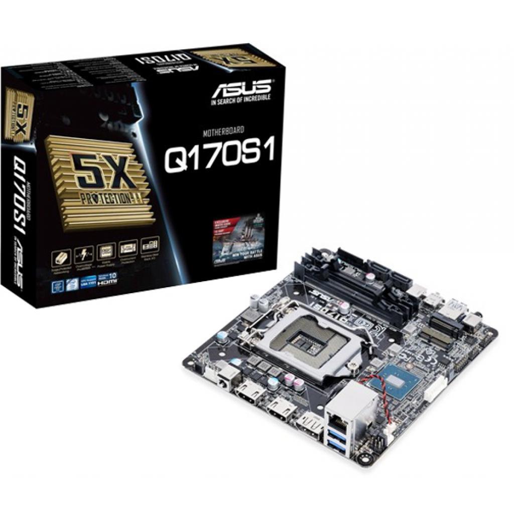 Материнская плата ASUS Q170S1 Фото: Материнская плата ASUS Q170S1