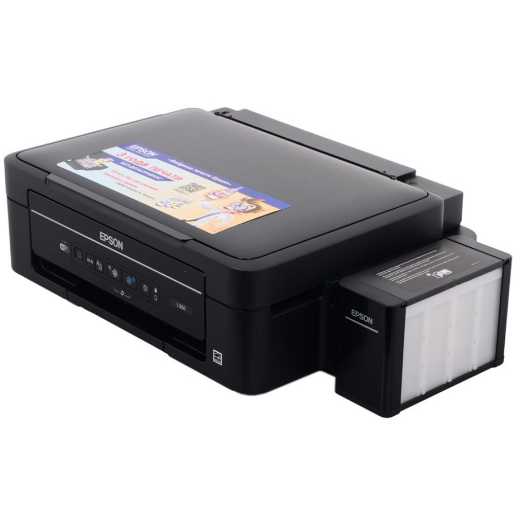 Установка принтера epson l366