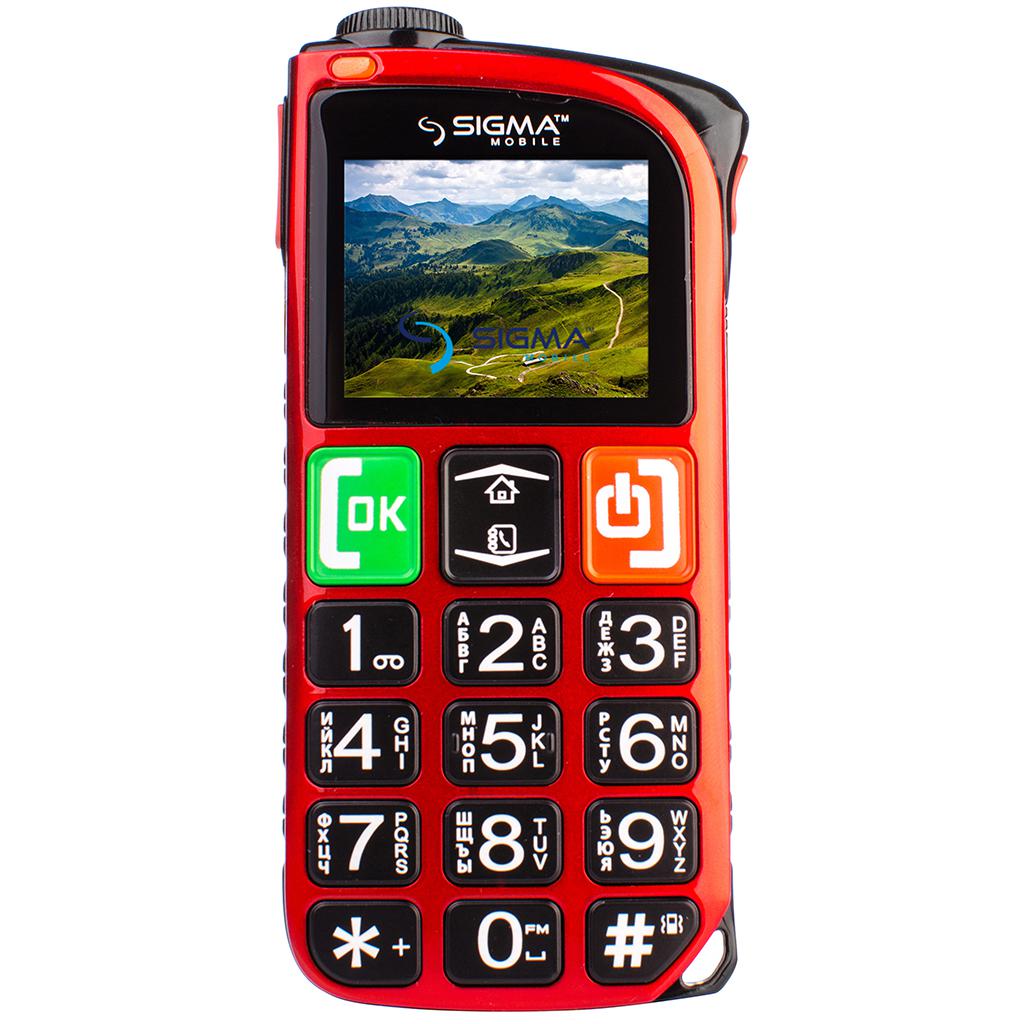 Мобильный телефон Sigma mobile Comfort 50 Light Dual Red 