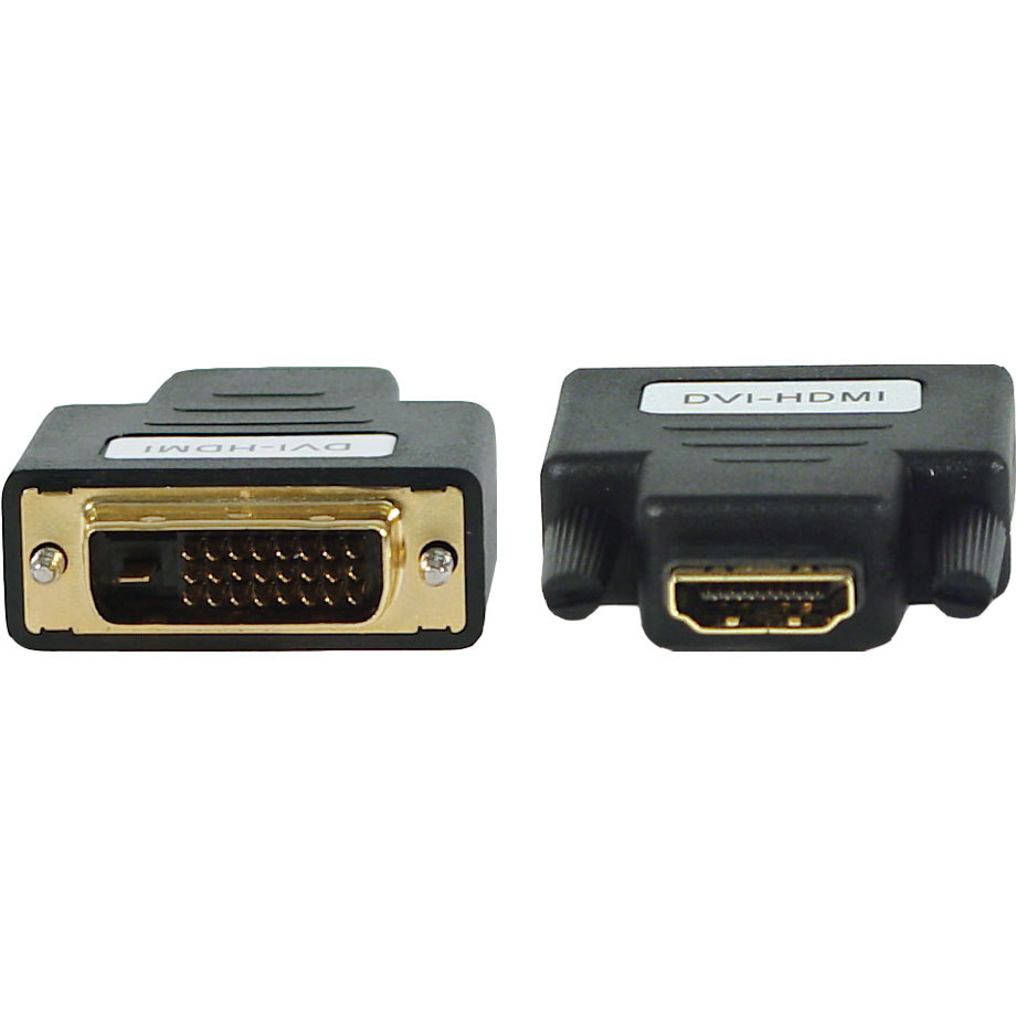 Переходник A-HDMI-DVI-2, HDMI мама /DVI папа, позолочені контакти ...
