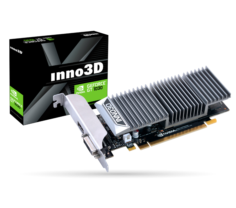 Фото: Видеокарта GeForce GT1030 2048Mb INNO3D (N1030-1SDV-E5BL)