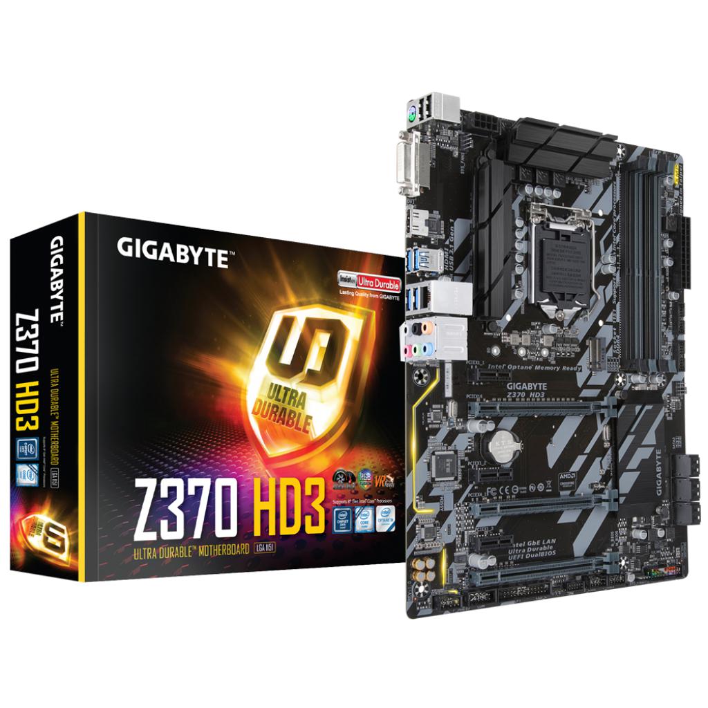 Gigabyte z370 hd3 обзор