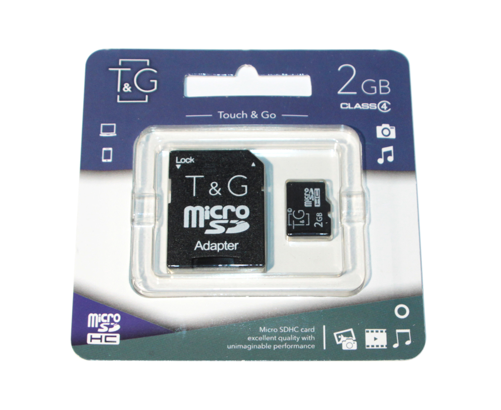 Карта памяти microsd 2gb