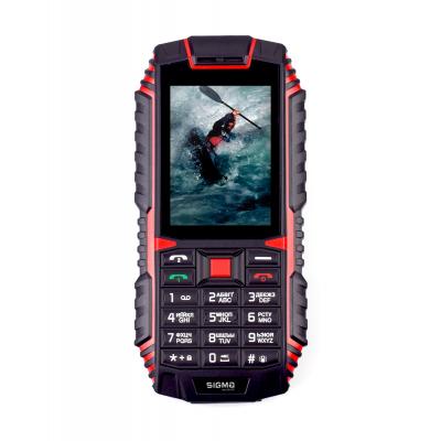 Фото: Мобильный телефон Sigma X-treme DT68 Black Red (4827798337721)