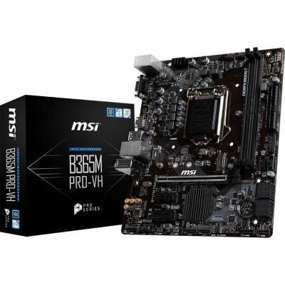 Msi b365m pro vh обзор