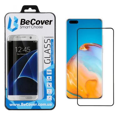 Стекло защитное BeCover Huawei P40 Black (704830) купить в Запорожье и ...