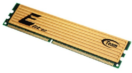 Фото: Модуль памяти DDR 1Gb PC-3200 Team Elite