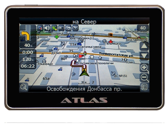 Фото: Навигатор GPS Atlas E4