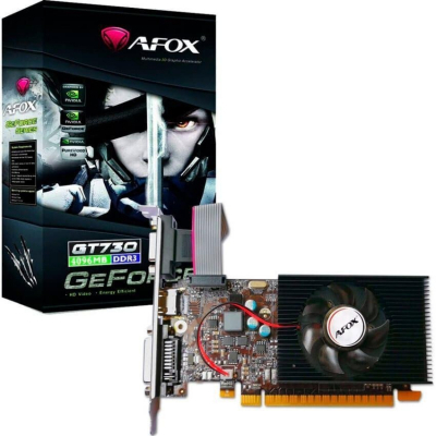 Фото: Видеокарта GeForce GT730 4Gb Afox (AF730-4096D3L6)