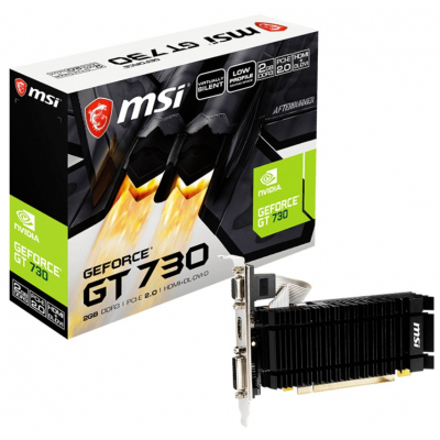 Фото: Видеокарта GeForce GT730 2048Mb MSI (N730K-2GD3H/LPV1)
