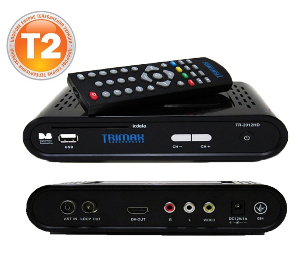 Фото: TV-тюнер внешний автономный Trimax TR2012HD DVB-T2