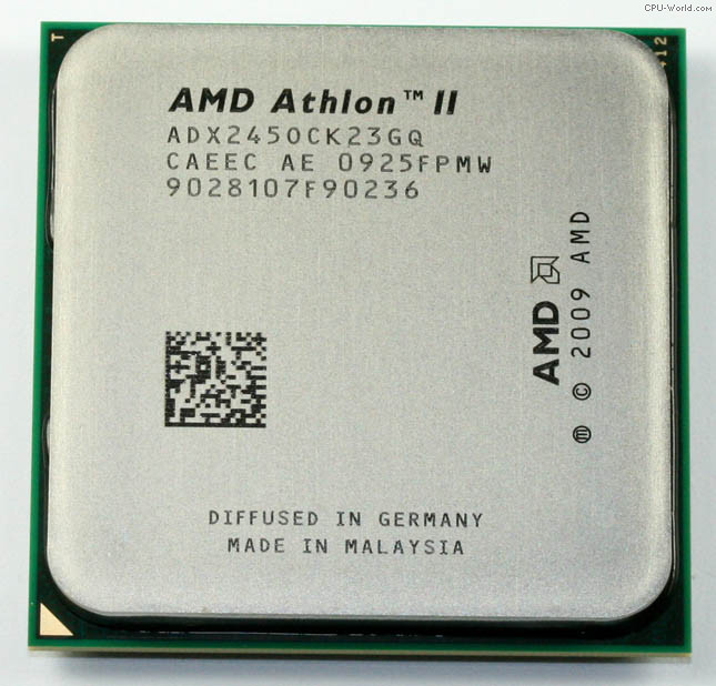 Фото: Процессор AM3 AMD Athlon II X2 245 Tray