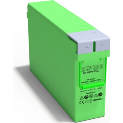 Батарея к ИБП MONBAT 12V-200Ah, AGM FRONT TERMINAL (12MVR200) Фото: Батарея к ИБП MONBAT 12V-200Ah, AGM FRONT TERMINAL (12MVR200)