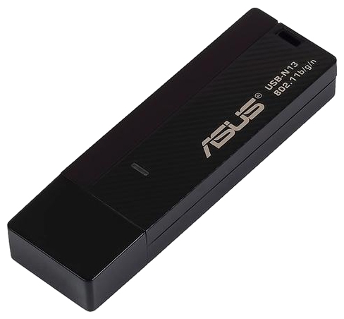 Фото: Сетевой адаптер USB Asus USB-N13 B1 USB 2.0, 802.11g/n
