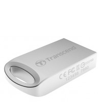 USB Flash Drive 32 Gb Transcend 510 Silver Plating
