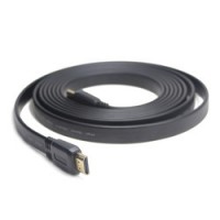 Кабель HDMI 1,8м Gembird (CC-HDMI4F-6) HDMI V.1.4 вилка/вилка, з позолоченими конекторами, 1.8 м, плоский