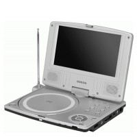 DVD Проигрыватель ODEON Портативный PDP 9T Silver