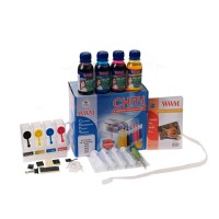 СНПЧ WWM HP Deskjet Ink Advantage 3525/4615/4625/5525/6525 (IS.0411) + 4х100 г HELENA