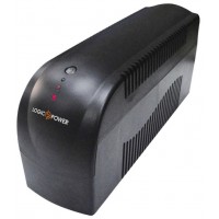 ИБП LogicPower 650VA-PS 4 евророзетки, пластиковый корпус, черный
