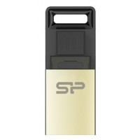 USB Flash Drive 8Gb Silicon Power Mobile X10 OTG Champague / SP008GBUF2X10V1C
