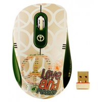 Мышь A4Tech G-Cube So Happy (Peace) (G7MH-6020P) Wireless + коврик