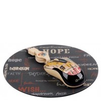 Мышь G-Cube GLMH-6120H / черно-желтая