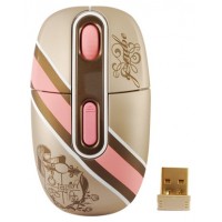 Мышь G-Cube G4MR-1020RI / wireless, розовая + коврик
