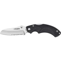 Нож Fox Vitale 1/3 serreted Edge Sheep Foot FRN (FKU-AMI-SF BL)