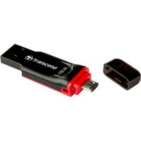 USB Flash Drive 16gb Transcend JetFlash 340 OTG(On-The-Go) (TS16GJF340)