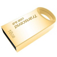 USB3.0 Flash Drive 16 Gb Transcend 710 Gold Plating (TS16GJF710G)
