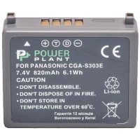 Аккумулятор PowerPlant Panasonic VW-VBE10, CGA-S303 (DV00DV1341)