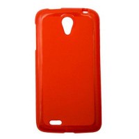 Чехол для моб. телефона Drobak для Samsung I8262 Galaxy Core /Elastic PU /Red Clear (216083)
