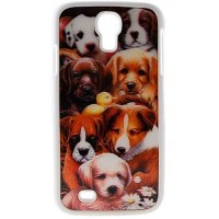 Чехол для моб. телефона Drobak для Samsung I9500 Galaxy S4 (puppies) 3D (938919)