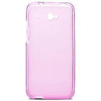 Чехол для моб. телефона Drobak для HTC Desire 601 (Pink Clear) Elastic PU (218880)