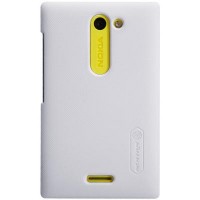 Чехол для моб. телефона NILLKIN для Nokia 502 /Super Frosted Shield/White (6116669)